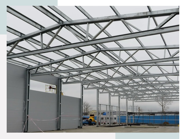 Строительство складов в Губаха от 622 руб. за м²