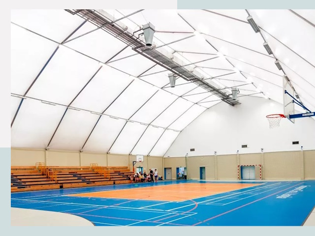 Строительство спортивных залов в Губахе