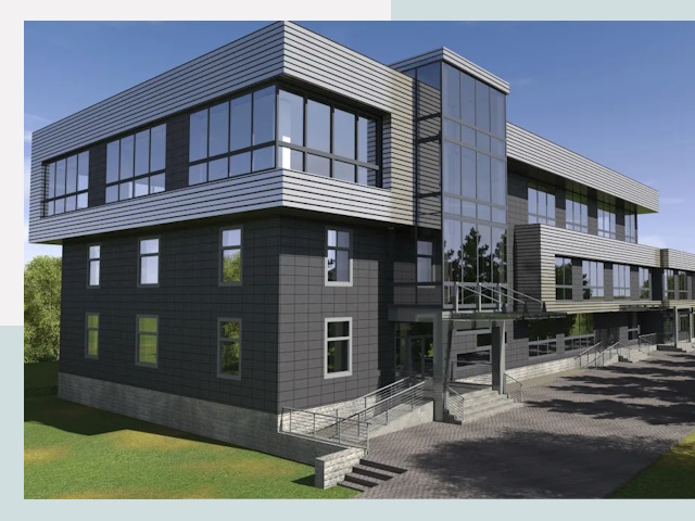 Административные здания в Губахе