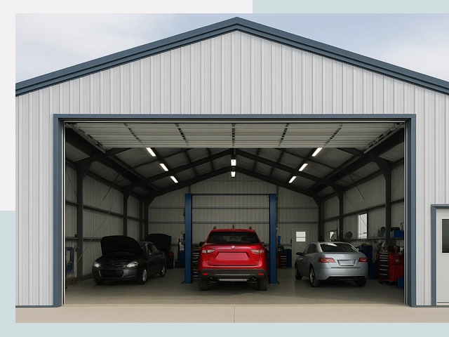 Ангары из сэндвич панелей от 622 руб. в Губаха