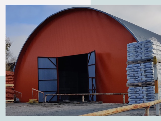 Полукруглые ангары по цене от 622 руб. в Губаха