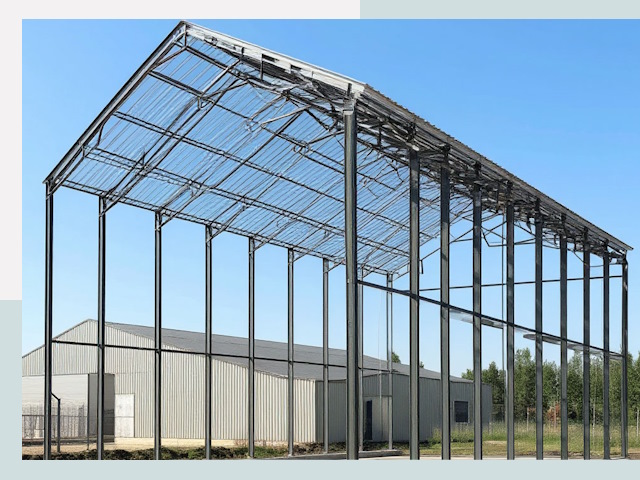 Прямо стенные ангары от СтальСтрой-Гбх по цене 622 руб.