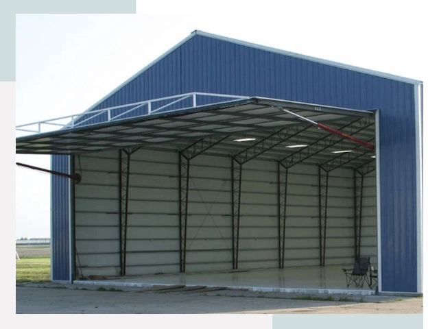 Прямо стенные ангары в Губахе