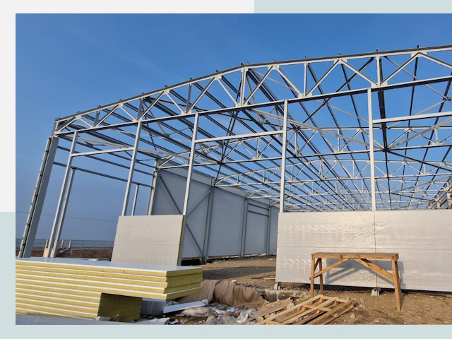 Утепленные ангары в Губаха от 622 руб. за м²