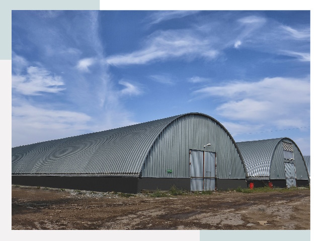 Сборные ангары в Губахе