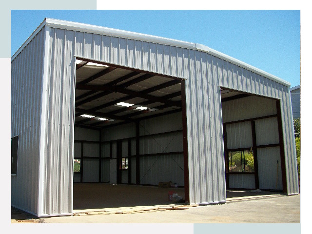 Легковозводимые ангары в Губахе