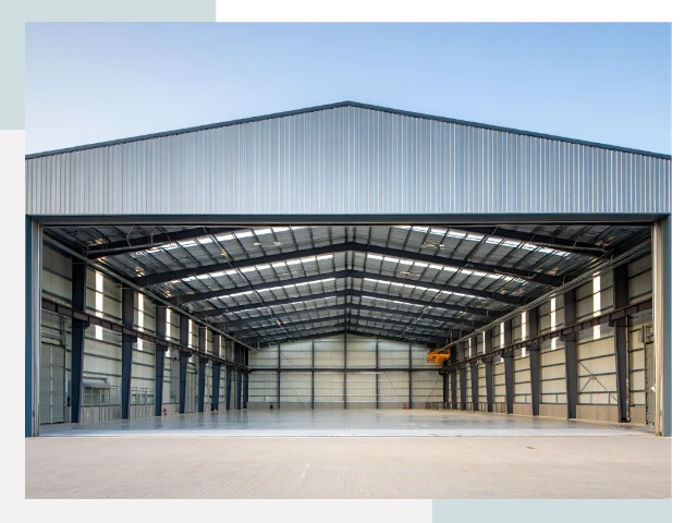 Большие ангары в Губахе