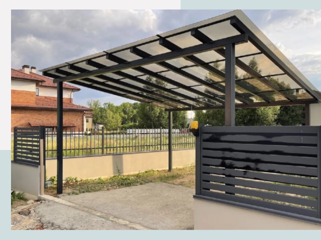 Металлические навесы в Губаха от 622 руб. за м²