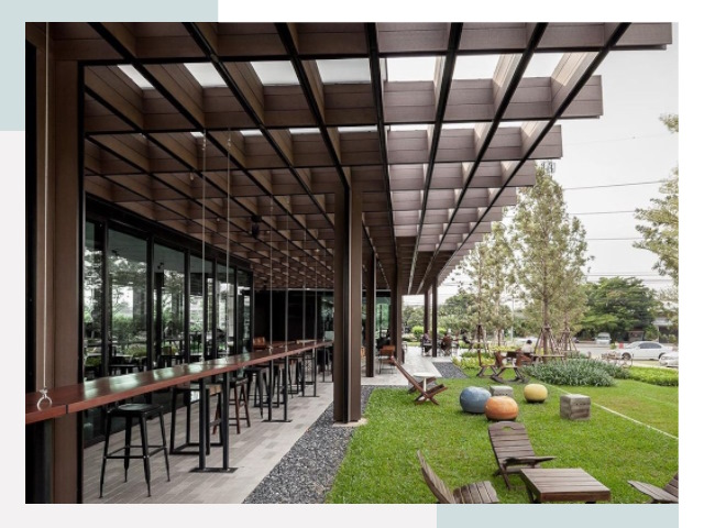 Летние веранды для кафе в Губахе