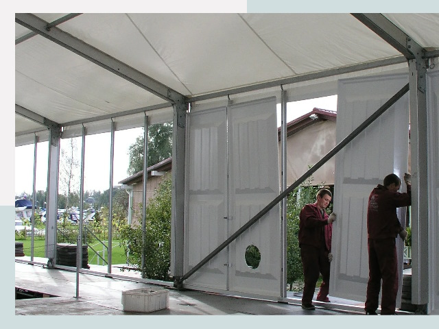 Быстро сборные шатры в Губаха от 622 руб. за м²