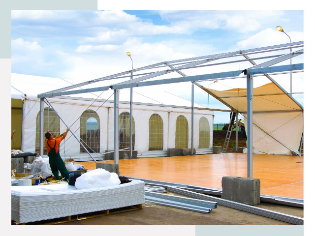 Быстро сборные шатры в Губахе