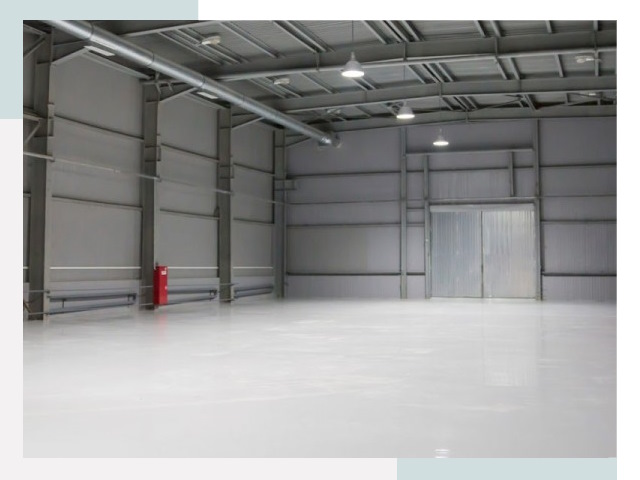 Полы для ангаров в Губахе