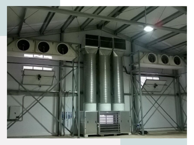 Инженерные системы для ангаров в Губахе