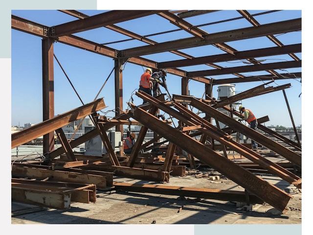 Демонтаж металлоконструкций в Губахе от 622 руб.