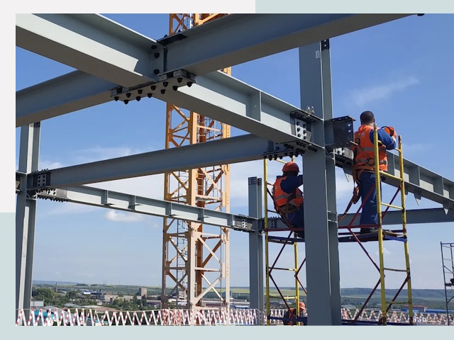 Монтаж металлоконструкций в Губахе